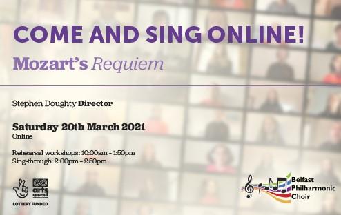 Come and Sing Online! - Mozart's Requiem Come and Sing Online! - Mozart's Requiem
